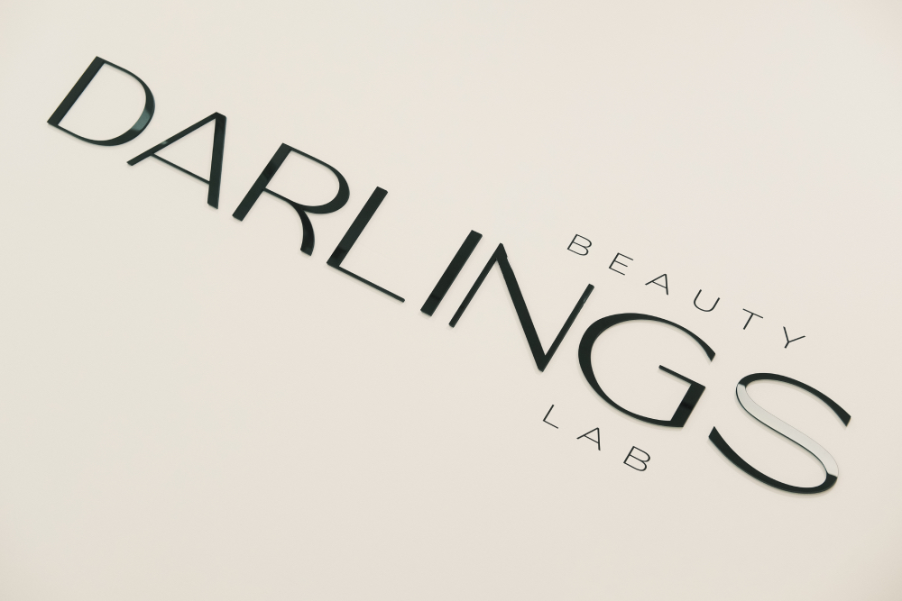Elegant salon space at Darlings Beauty Lab