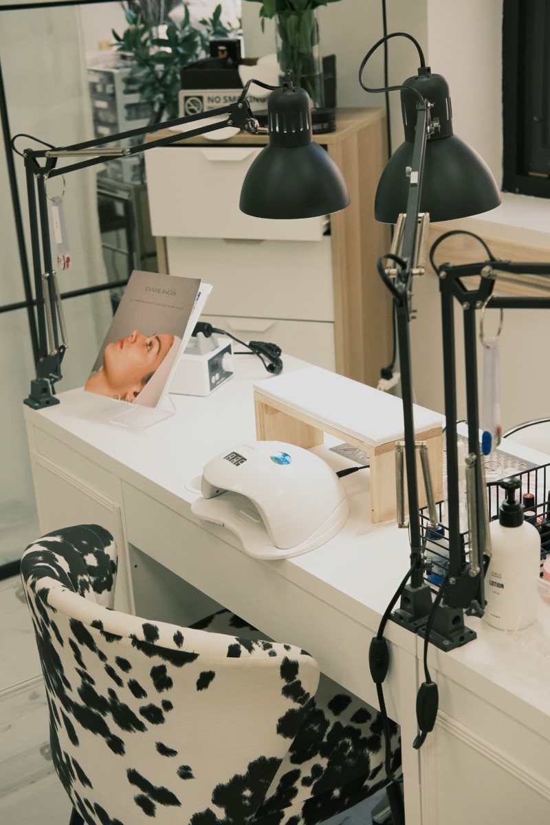 Russian manicure service at Darlings Beauty Lab in Manhattan